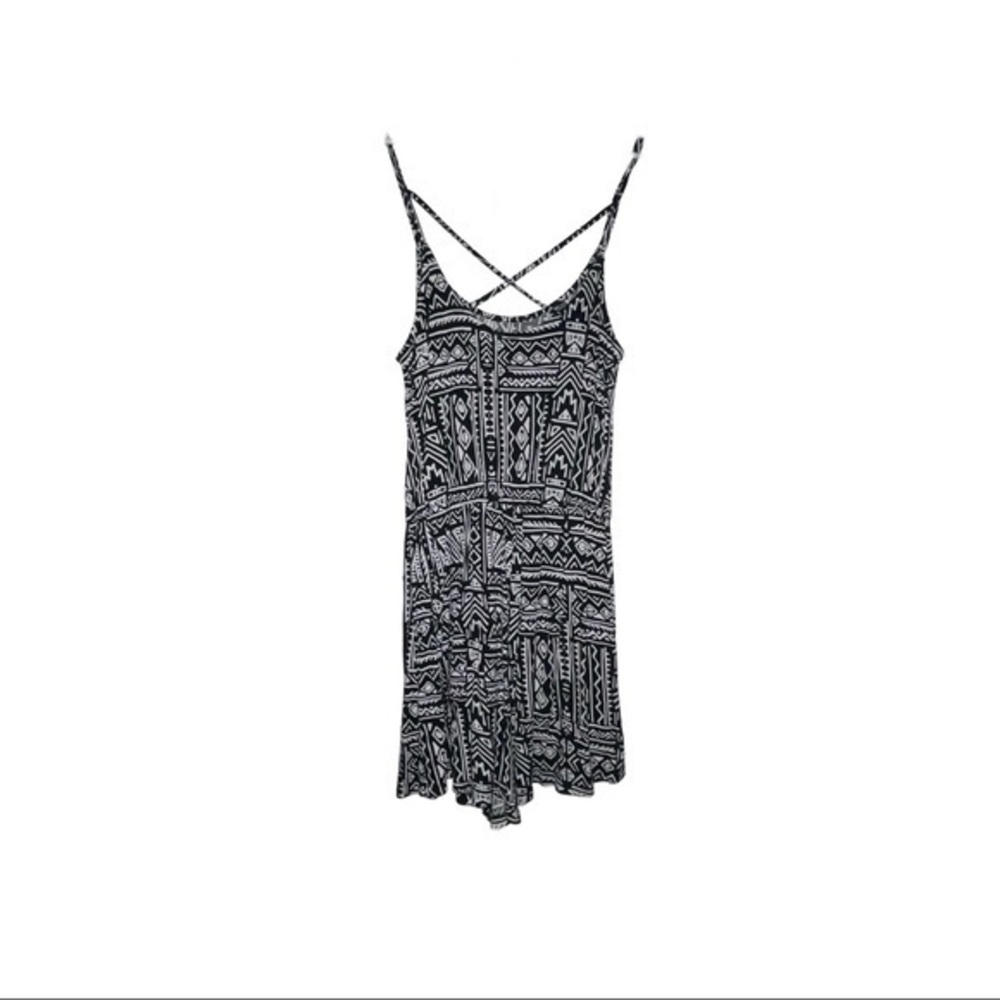 H&M Jumpsuit Romper in Black and White Size 2